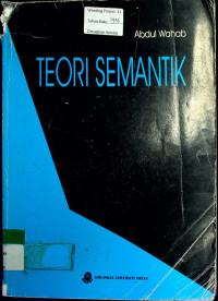 TEORI SEMANTIK