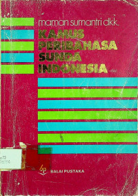 KAMUS PERIBAHASA SUNDA-INDONESIA