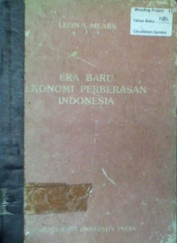 ERA BARU EKONOMI PERBERASAN INDONESIA