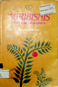 AGRIBISNIS TEORI DAN APLIKASINYA