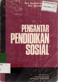 PENGANTAR PENDIDIKAN SOSIAL