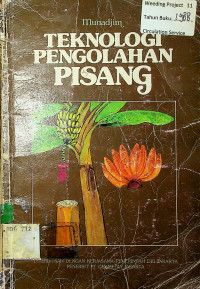 TEKNOLOGI PENGOLAHAN PISANG