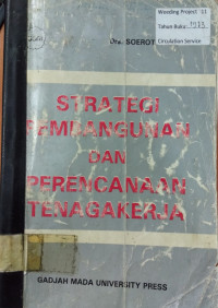 STRATEGI PEMBANGUNAN DAN PERENCANAAN TENAGAKERJA