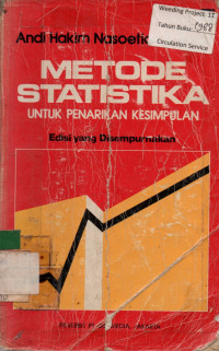 METODE STATISTIKA UNTUK PENARIKAN KESIMPULAN, Edisi yang Disempurnakan