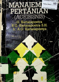 MANAJEMEN PERTANIAN (AGRIBISNIS)