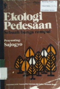 Ekologi Pedesaan, Sebuah bunga Rampai