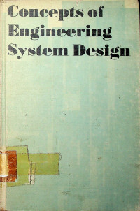 Concepts of Engineering System Design