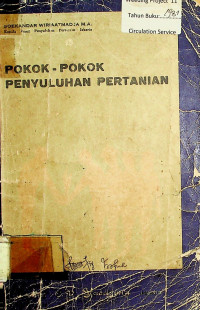 POKOK-POKOK PENYULUHAN PERTANIAN