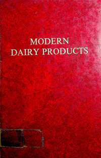 MODERN DAIRY PRODUCTS