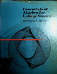 Essentials of Algebra for College Students