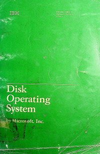 Disk Operating System