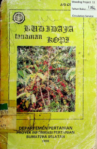 BUDIDAYA tanaman KOPI