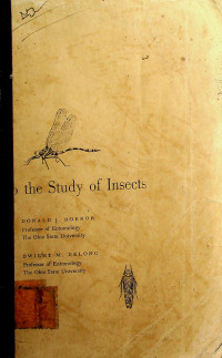 An Introduction to the Study of Insects