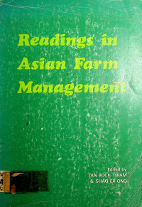 Readings in Asian Farm Management