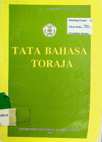 TATA BAHASA TORAJA