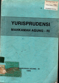 YURISPRUDENSI MAHKAMAH AGUNG - RI.