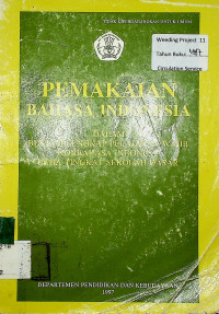 PEMAKAIAN BAHASA INDONESIA DALAM BUKU PELENGKAP PELAJARAN WAJIB NONBAHASA INDONESIA PADA TINGKAT SEKOLAH DASAR