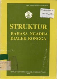 STRUKTUR BAHASA NGADHA DIALEK RONGGA