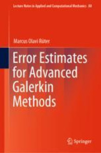 Error Estimates for Advanced Galerkin Methods