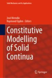 Constitutive Modelling of Solid Continua