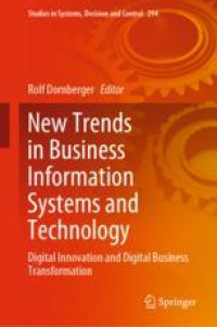 New Trends in Business Information Systems and Technology