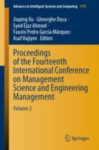 Proceedings of the Fourteenth International Conference on Management Science and Engineering Management