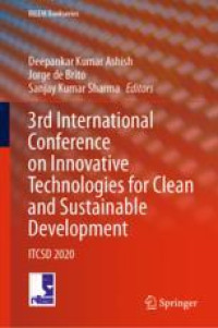 3rd International Conference on Innovative Technologies for Clean and Sustainable Development