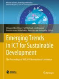 Emerging Trends in ICT for Sustainable Development