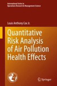 Quantitative Risk Analysis of Air Pollution Health Effects