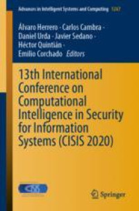 13th International Conference on Computational Intelligence in Security for Information Systems (CISIS 2020)