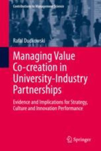 Managing Value Co-creation in University-Industry Partnerships