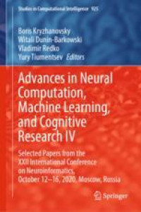 Advances in Neural Computation, Machine Learning, and Cognitive Research IV