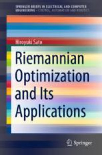 Riemannian Optimization and Its Applications