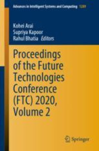 Proceedings of the Future Technologies Conference (FTC) 2020, Volume 2
