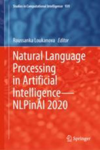 Natural Language Processing in Artificial Intelligence—NLPinAI 2020