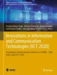 Innovations in Information and Communication Technologies  (IICT-2020)