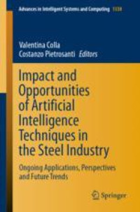 Impact and Opportunities of Artificial Intelligence Techniques in the Steel Industry