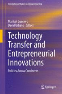 Technology Transfer and Entrepreneurial Innovations