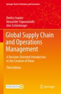 Global Supply Chain and Operations Management