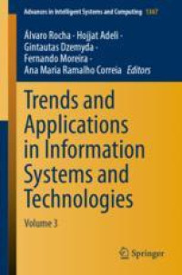 Trends and Applications in Information Systems and Technologies