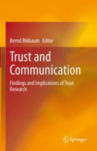 Trust and Communication