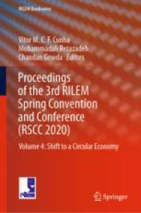 Proceedings of the 3rd RILEM Spring Convention and Conference (RSCC 2020)