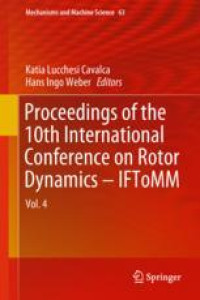 Proceedings of the 10th International Conference on Rotor Dynamics – IFToMM