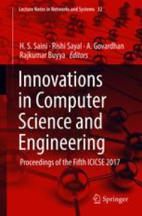 Innovations in Computer Science and Engineering