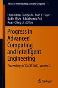 Progress in Advanced Computing and Intelligent Engineering