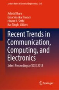 Recent Trends in Communication, Computing, and Electronics