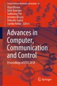 Advances in Computer, Communication and Control