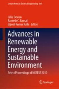 Advances in Renewable Energy and Sustainable Environment