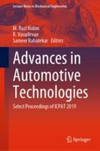 Advances in Automotive Technologies