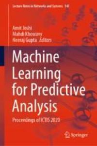 Machine Learning for Predictive Analysis